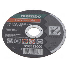 Disc Tăiere Aluminiu 125mm 1mm | Electronic-mag.ro | Componente Electronice