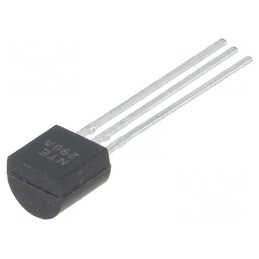 Tranzistor PNP Bipolar 80V 0,5A TO92