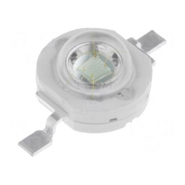 LED Verde 3W 130lm 140° 700mA 525nm 3,5-4,5V