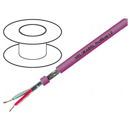Cablu PROFIBUS 1x2x22AWG Cu PVC Violet | Electronic-mag.ro | Componente Electronice