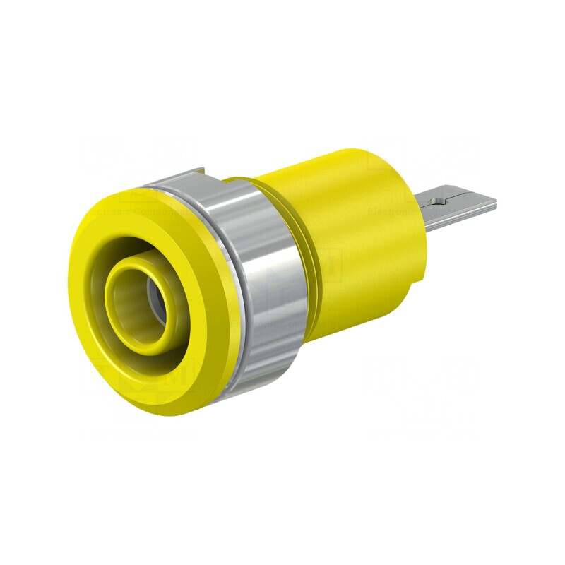 Soclu Banană 4mm 24A 1kV Galben Nichelat Alamă | Electronic-mag.ro | Componente Electronice Soclu Banană 4mm 24A 1kV Galben Nichelat Alamă | Electronic-mag.ro | Componente Electronice
