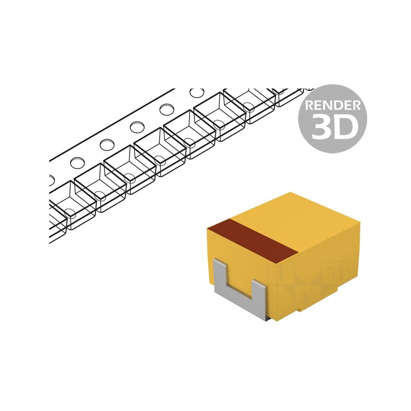 Condensator Tantal SMD 33uF 35V 2917 | Electronic-mag.ro | Componente Electronice