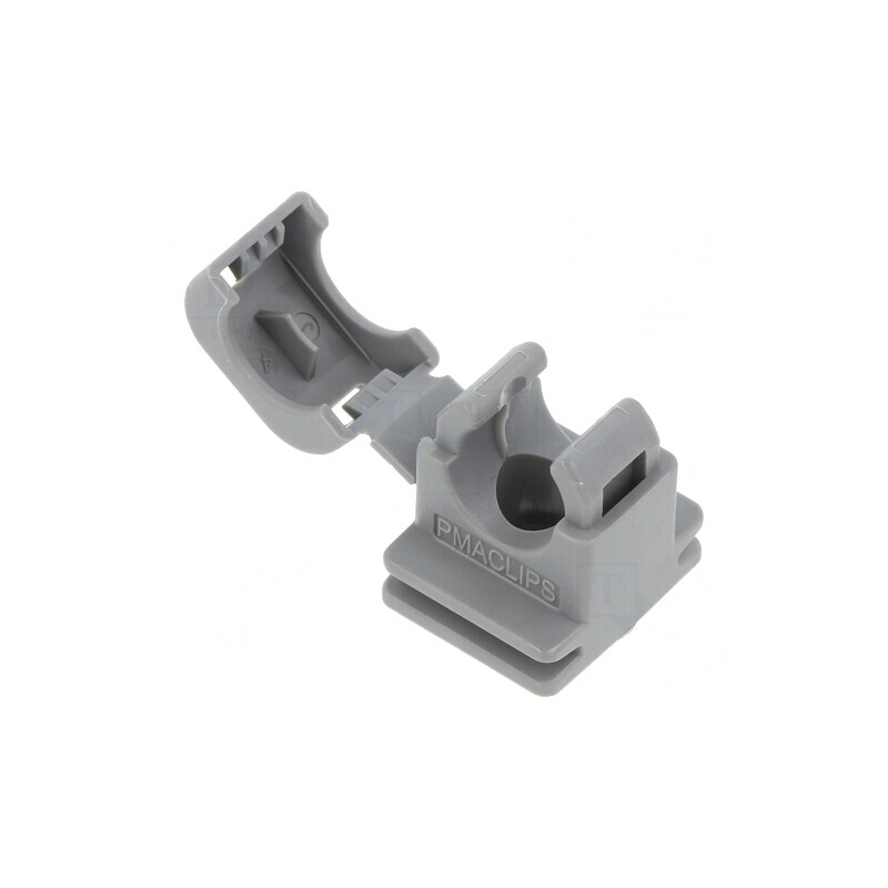 Suport de fixare poliamidă gri 40-105°C PMACLIP SFH | Electronic-mag.ro | Componente Electronice