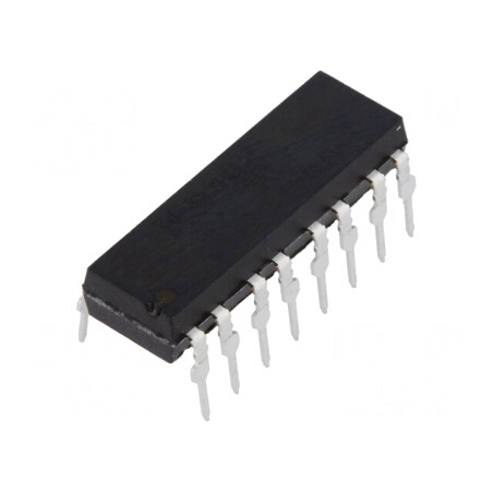 Optocuplor THT 4 Canale Darlington 5,3kV DIP16 | Electronic-mag.ro | Componente Electronice