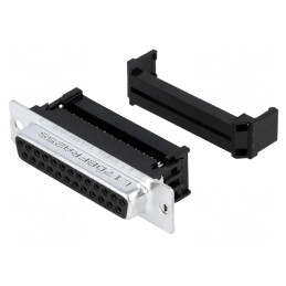 Mufă D-Sub 25 PIN Mamă IDC 5A 250V | Electronic-mag.ro | Componente Electronice