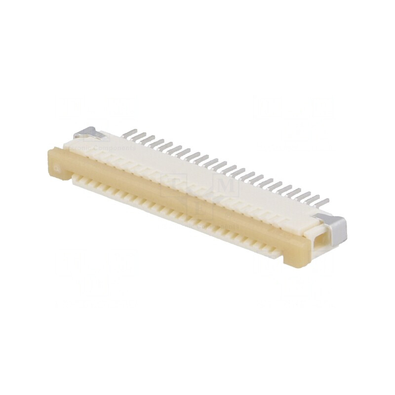 Conector FFC/FPC Orizontal 22P ZIF | Electronic-mag.ro | Componente Electronice