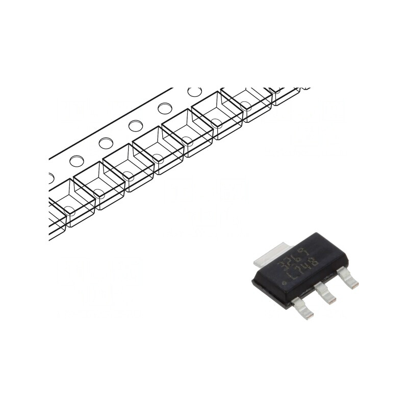 Stabilizator de Tensiune LDO 12V 0.5A SOT223 | Electronic-mag.ro | Componente Electronice Stabilizator de Tensiune LDO 12V 0.5A SOT223 | Electronic-mag.ro | Componente Electronice