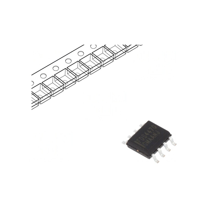 N-MOSFET Unipolar 40V 12.5A 2.5W SO8 | Electronic-mag.ro | Componente Electronice