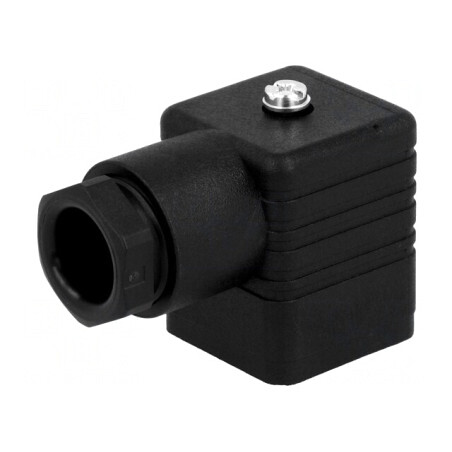 Conector cu Valvă 18mm 3-PIN 90° | Electronic-mag.ro | Componente Electronice