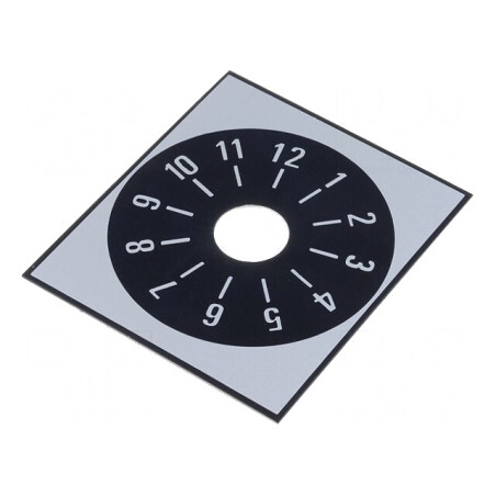 Scală Aluminiu 1-12 48x42mm 10mm Ø | Electronic-mag.ro | Componente Electronice