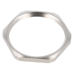 Piuliţă PG36 Alamă Nichelată 51mm | Electronic-mag.ro | Componente Electronice