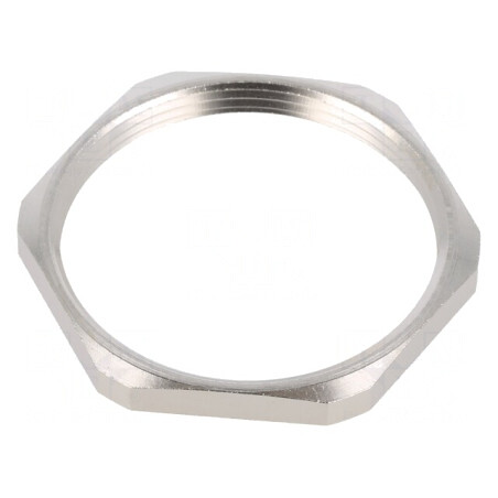 Piuliţă PG36 Alamă Nichelată 51mm | Electronic-mag.ro | Componente Electronice