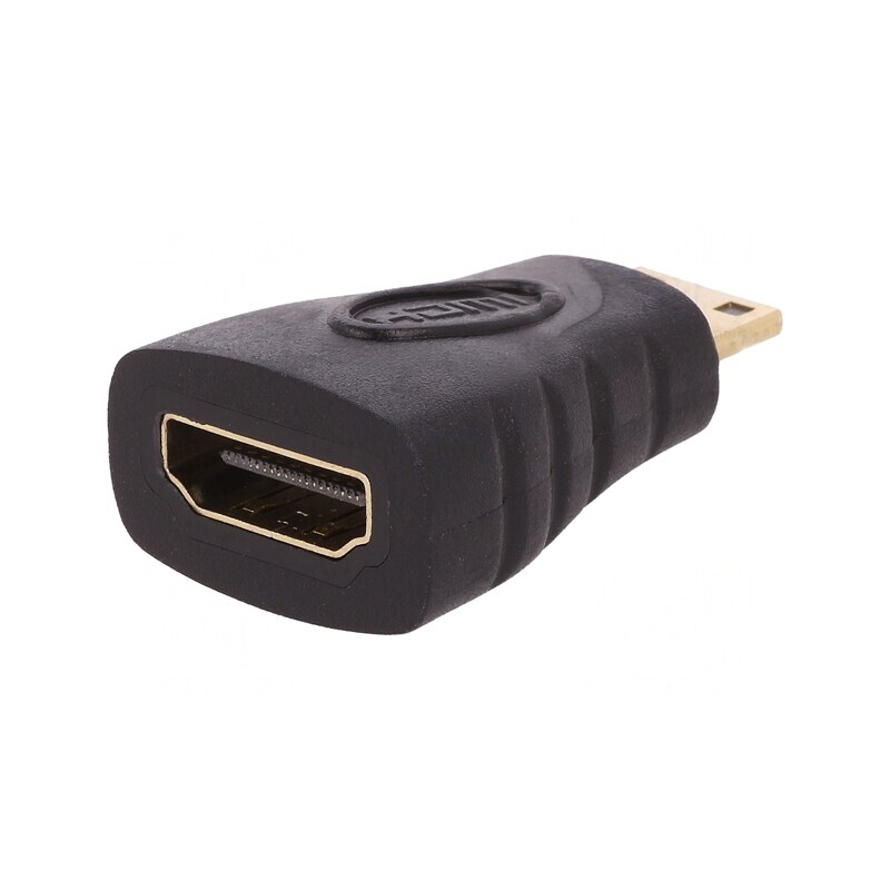 Adaptor HDMI la Mini HDMI Negru | Electronic-mag.ro | Componente Electronice