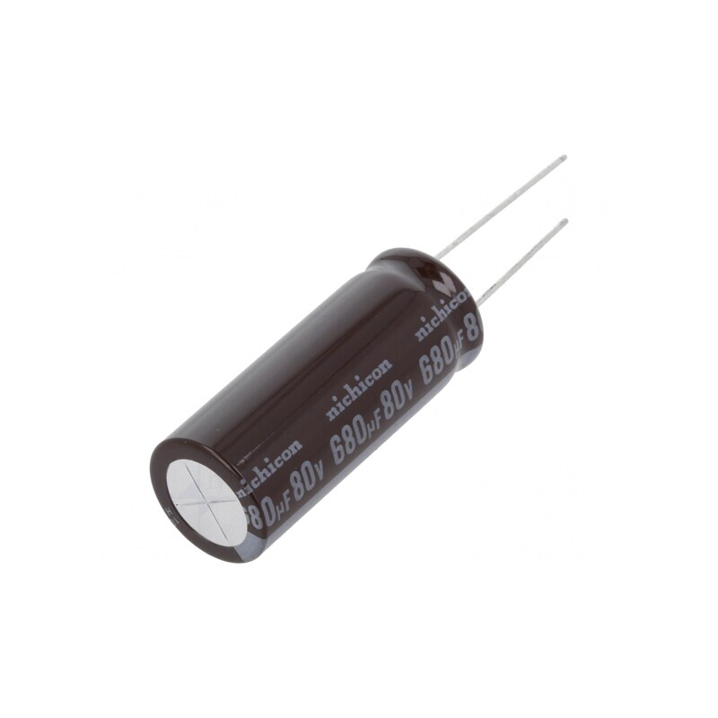 Condensator electrolitic low ESR 680uF 80V THT | Electronic-mag.ro | Componente Electronice