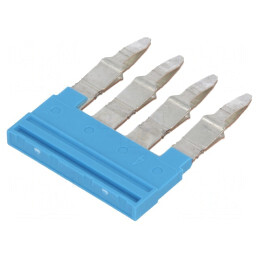 Punte cu Șuruburi 4 Piste Albastră Seria A | Electronic-mag.ro | Componente Electronice