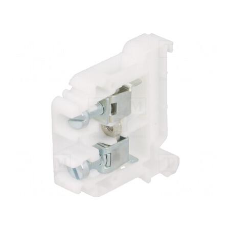 Terminal Îmbinare Șine Albă 0,5-10mm2 2 Borne 8mm | Electronic-mag.ro | Componente Electronice