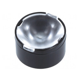 Lentilă LED Rotundă Transparentă PMMA 12-17° | Electronic-mag.ro | Componente Electronice