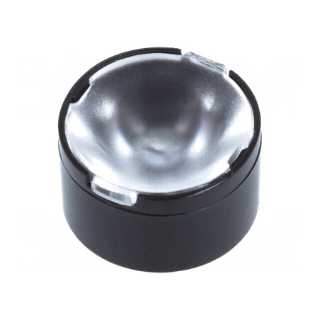 Lentilă LED Rotundă Transparentă PMMA 12-17° | Electronic-mag.ro | Componente Electronice