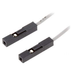 Cablu de Conectare Gri 250mm 10buc | Electronic-mag.ro | Componente Electronice