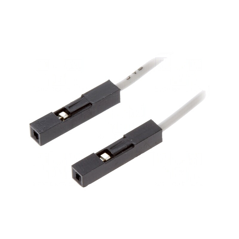 Cablu de Conectare Gri 250mm 10buc | Electronic-mag.ro | Componente Electronice