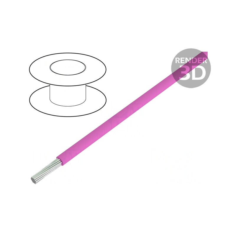 Cablu Electric PVC Roz 2,5mm2 Cu 450V/750V | Electronic-mag.ro | Componente Electronice Cablu Electric PVC Roz 2,5mm2 Cu 450V/750V | Electronic-mag.ro | Componente Electronice