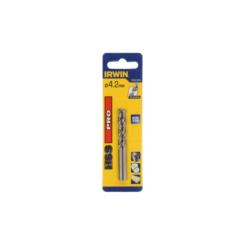 Burghiu Metal 4.2mm 75mm Oțel Rapid HSS 2buc | Electronic-mag.ro | Componente Electronice