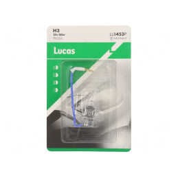 Lampă auto H3 12V 55W PK22s transparentă | Electronic-mag.ro | Componente Electronice