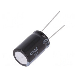 Condensator Electrolitic Low ESR 4700uF 16V 16x25mm | Electronic-mag.ro | Componente Electronice