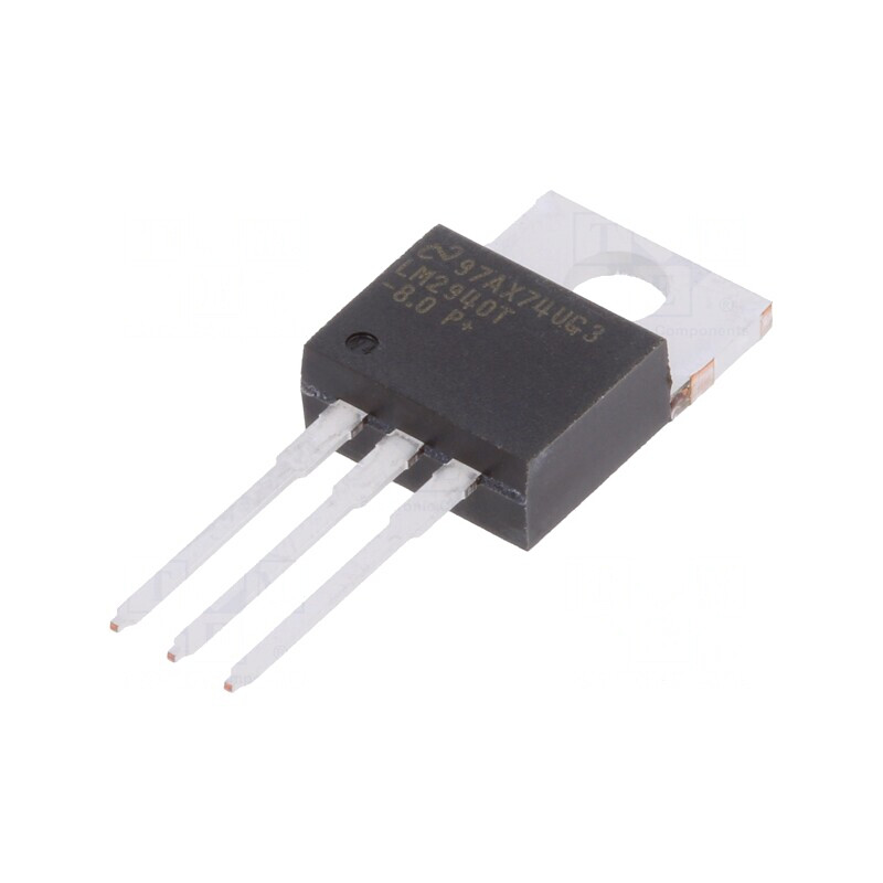 Stabilizator de tensiune LDO 8V 1A TO220-3 | Electronic-mag.ro | Componente Electronice