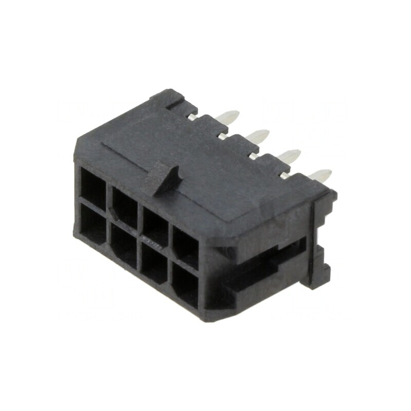 Soclu cablu-placă Micro-Fit 3.0 8 pini 2x4 | Electronic-mag.ro | Componente Electronice