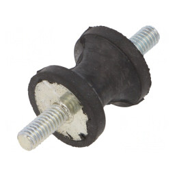 Atenuator de Vibrații Guma M4 15mm | Electronic-mag.ro | Componente Electronice