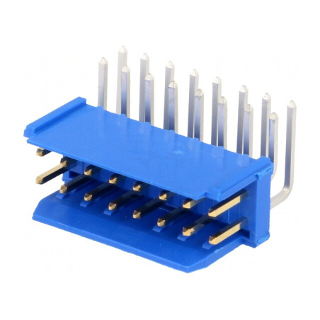 Soclu cablu-placă 16 pini 2,54mm aurit | Electronic-mag.ro | Componente Electronice