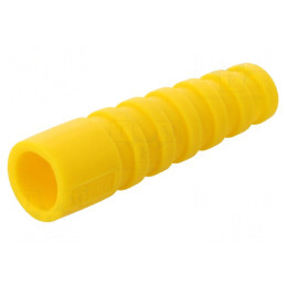 Manșon Galben pentru Mufe BNC RG59/RG62 - Pachet 10 Buc. | Electronic-mag.ro | Componente Electronice