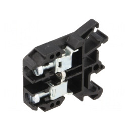 Conector Șină Negru 690V 2 Borne 0.5-10mm² | Electronic-mag.ro | Componente Electronice