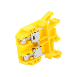 Conector de Îmbinare Șine 0,5-10mm2 2 Borne Galben 690V | Electronic-mag.ro | Componente Electronice