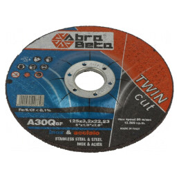 Disc de Tăiere 125mm 22,23mm 3,2mm | Electronic-mag.ro | Componente Electronice