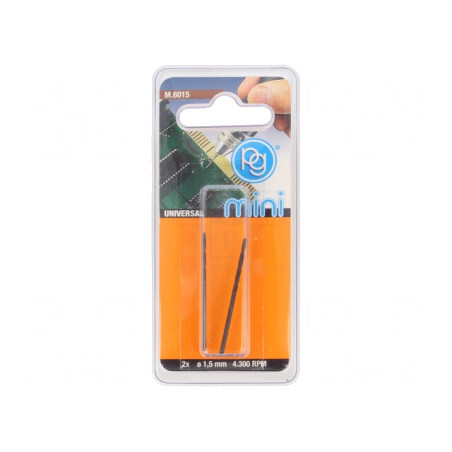 Burghiu Metal 1,5mm HSS 2 Bucăți | Electronic-mag.ro | Componente Electronice