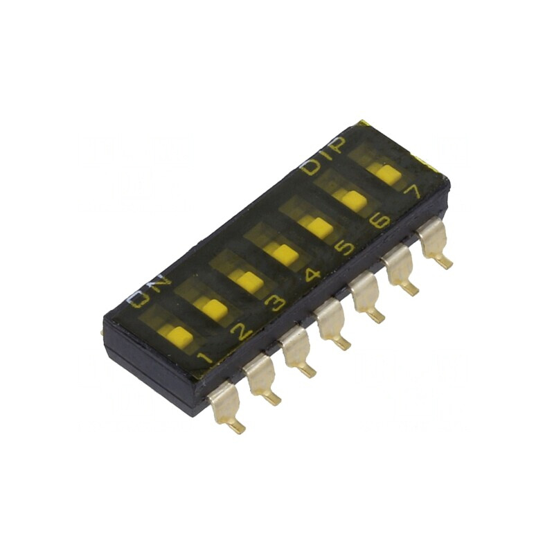 Comutator DIP-SWITCH OFF-ON 2 Pozitii SMD 24VDC | Electronic-mag.ro | Componente Electronice