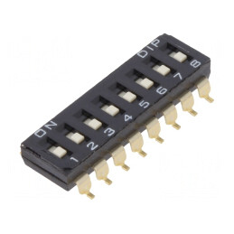 Comutator DIP-SWITCH ON/OFF 2 Pozitii SMD | Electronic-mag.ro | Componente Electronice
