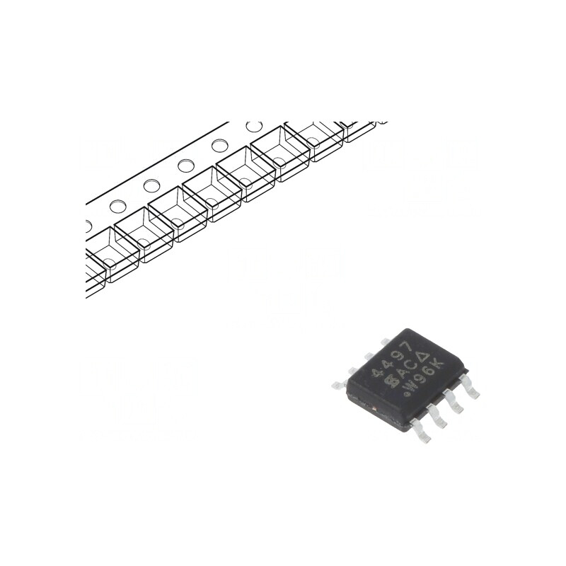 P-MOSFET Unipolar -30V -29A 5W SO8 Tranzistor | Electronic-mag.ro | Componente Electronice P-MOSFET Unipolar -30V -29A 5W SO8 Tranzistor | Electronic-mag.ro | Componente Electronice