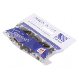 Suport Maro pentru Cablu Plat 2x1, Set 50 Buc. | Electronic-mag.ro | Componente Electronice