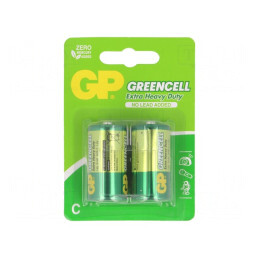 "Baterie Zinc-Carbon 1.5V C Nereîncărcabilă 2 Buc GREENCELL" | Electronic-mag.ro | Componente Electronice