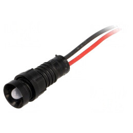 Lampă LED Albastră 220VDC Ø11mm IP40 | Electronic-mag.ro | Componente Electronice
