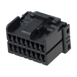 Conector: cablu-placă; .040 MULTILOCK; mufă; mamă; fără contacte