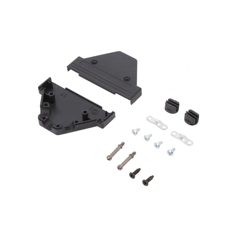 Carcasă pentru conectori D-Sub 37pin și D-Sub HD 62pin | Electronic-mag.ro | Componente Electronice