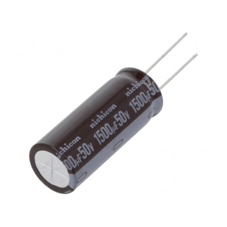 Condensator electrolitic low ESR 1500uF 50V 16x40mm THT | Electronic-mag.ro | Componente Electronice
