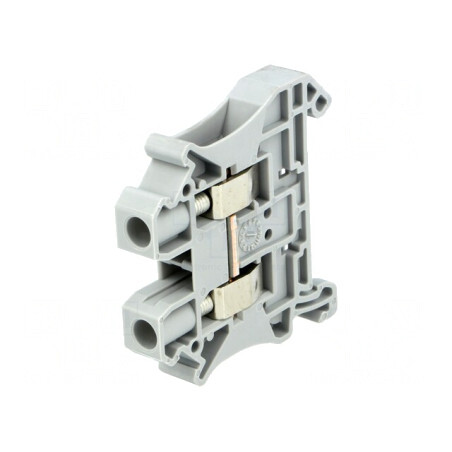 Conector Șine 0,2-6mm² 2 Borne Gri 8,2mm | Electronic-mag.ro | Componente Electronice