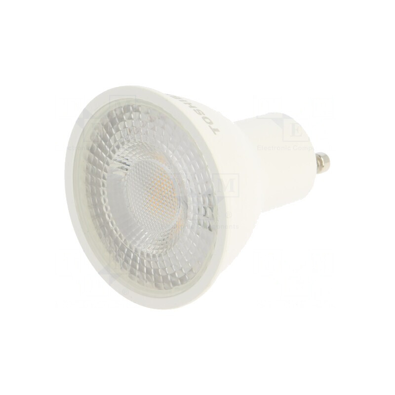 Lampă LED GU10 5,5W 3000K Alb Cald | Electronic-mag.ro | Componente Electronice