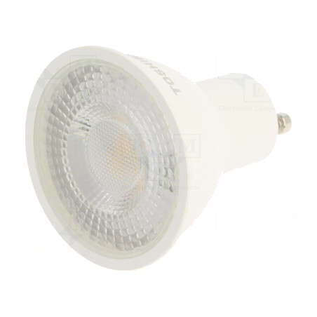 Lampă LED GU10 5,5W 3000K Alb Cald | Electronic-mag.ro | Componente Electronice