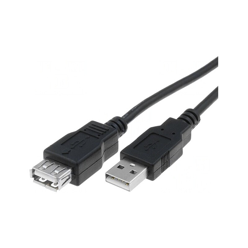 Cablu USB 2.0 A-A 1.8m Negru | Electronic-mag.ro | Componente Electronice Cablu USB 2.0 A-A 1.8m Negru | Electronic-mag.ro | Componente Electronice
